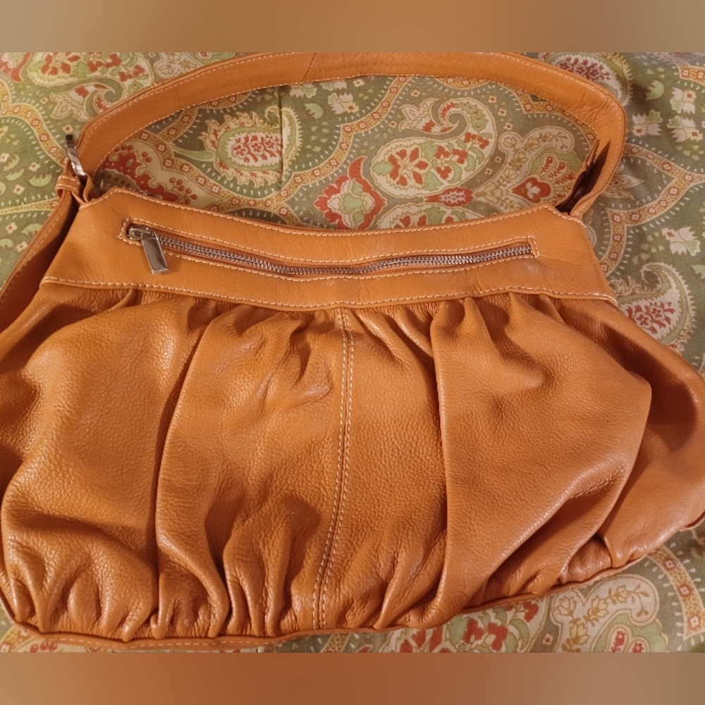 Biacci tan shoulder bag handbag purse